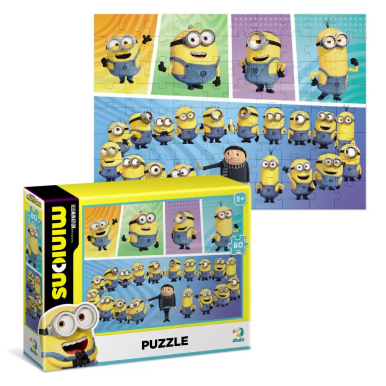 Minionki Puzzle 80 - tantis.pl
