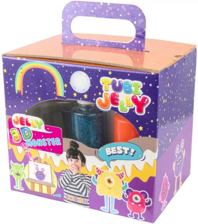 Tubi Jelly 6 kol. z akwarium. Potworki - tantis.pl