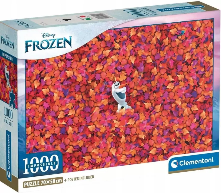 Puzzle 1000 Compact Imposible Frozen 39929 - tantis.pl