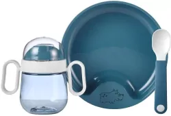 Zestaw obiadowy dziecięcy Mio Deep Blue 3el