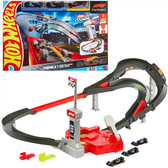 Hot Wheels Racing Formuła 1. Sprint Tor wyścigowy - tantis.pl