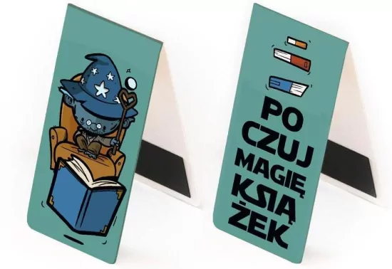 Zakładka magnetyczna. Poczuj magię książek