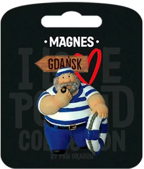 Magnes. I love Poland. Gdańsk. ILP-MAG-E-GD-37 - tantis.pl