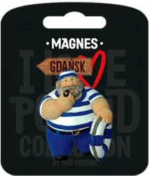 Magnes. I love Poland. Gdańsk. ILP-MAG-E-GD-37