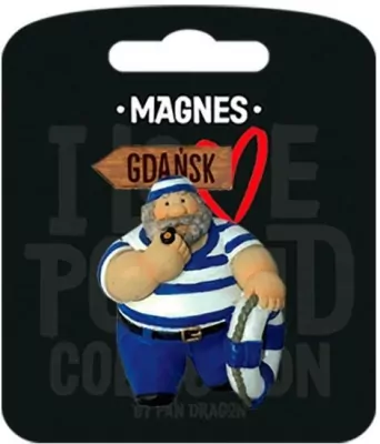 Magnes. I love Poland. Gdańsk. ILP-MAG-E-GD-37