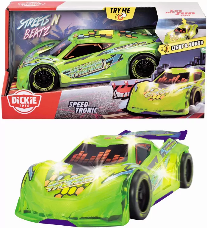 Samochód Streets'n'Beatz. Speed tronic 20cm - tantis.pl