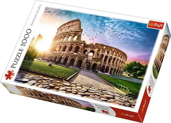 Puzzle 1000. Koloseum w promieniach słońca - tantis.pl