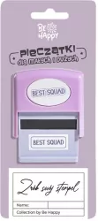 Pieczątka z napisem - Best Squad