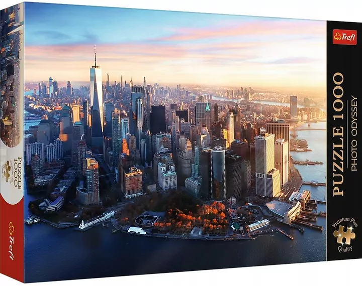 Puzzle 1000, Manhattan, Nowy Jork - tantis.pl