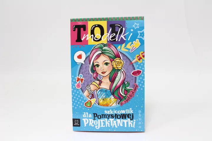 Top modelki Szkicownik dla pomysłowej projektantki - tantis.pl