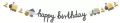 Girlanda Happy birthday. Pojazdy budowlane 2m - tantis.pl