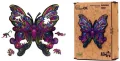Puzzle drewniane eko 103. Kolorowy motyl - tantis.pl