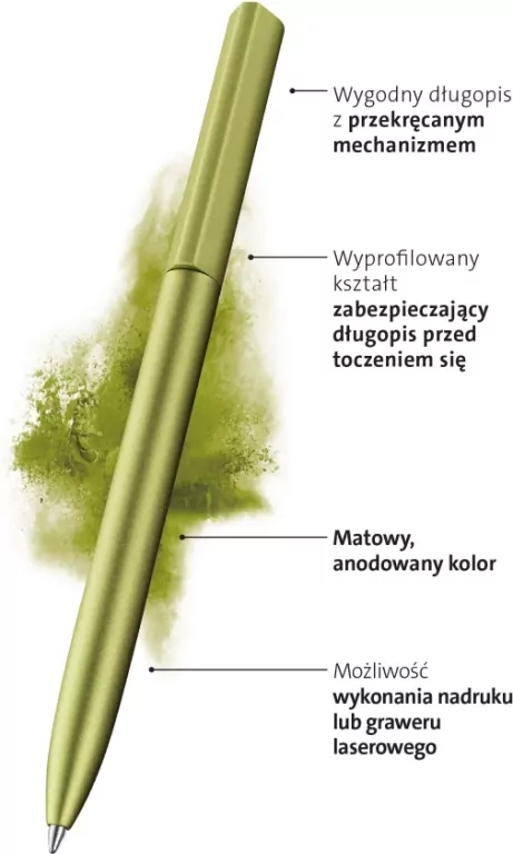 Długopis w etui. K6 Ineo Green Oasis - tantis.pl