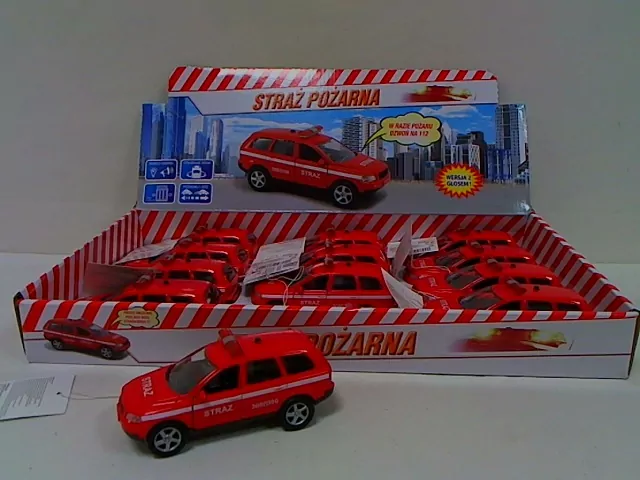 Auto Straż 11 cm z głosem - tantis.pl