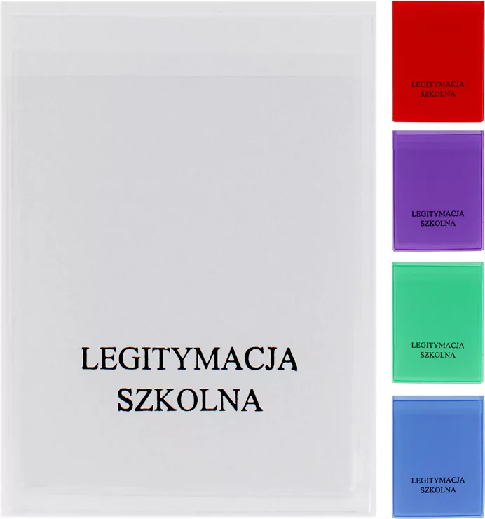 Plastik. Okładka na legitymację szkolną żelowa, 161795 - tantis.pl