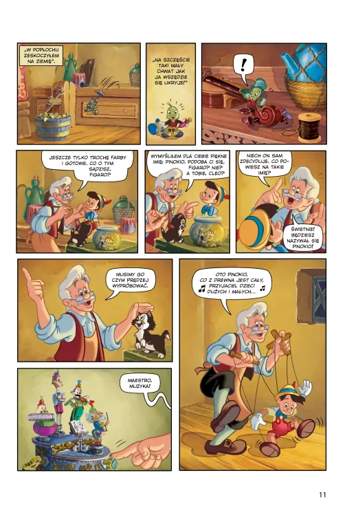 Pinokio. Klasyczne baśnie Disneya - tantis.pl