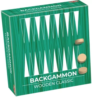 Backgammon. Wooden Classic