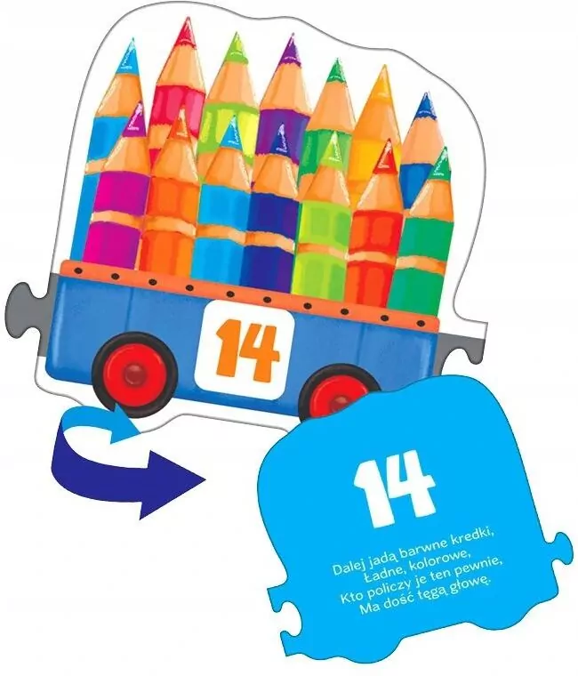 Lokomotywa. Podróże z cyferkami - tantis.pl