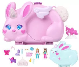 Polly Pocket Kompaktowa torebka Króliczki Baśniow. - tantis.pl