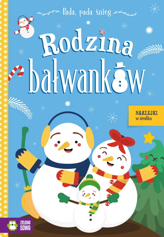 Rodzina bałwanków. Pada, pada śnieg - tantis.pl