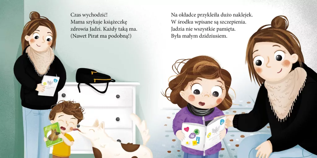 Jadzia Pętelka idzie na szczepienie - tantis.pl