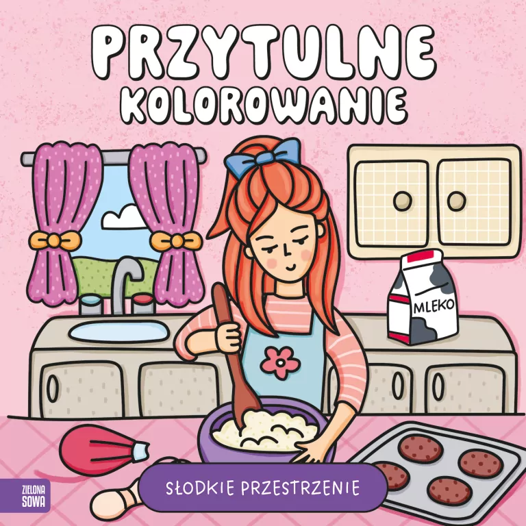 Przytulne kolorowanie. Słodkie przestrzenie - tantis.pl