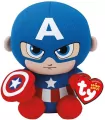 Beanie Babies Marvel Kapitan Ameryka 15cm - tantis.pl
