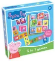 Świnka Peppa 3w1 Lotto, Domino, Memo - tantis.pl