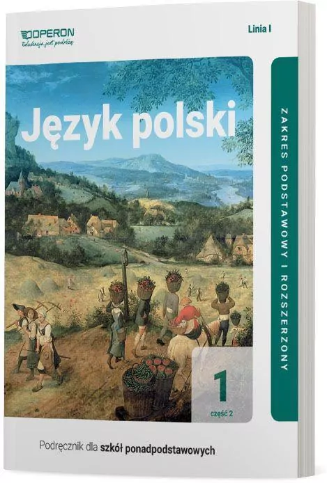 Język polski. Liceum Klasa 1 Podręcznik cz.2. Zakres Podstawowy i Rozszerzony - tantis.pl