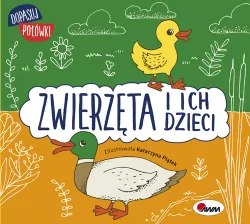 Zwierzęta i ich dzieci. Dopasuj połówki