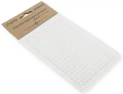 Perełki samoprzylepne białe 6mm