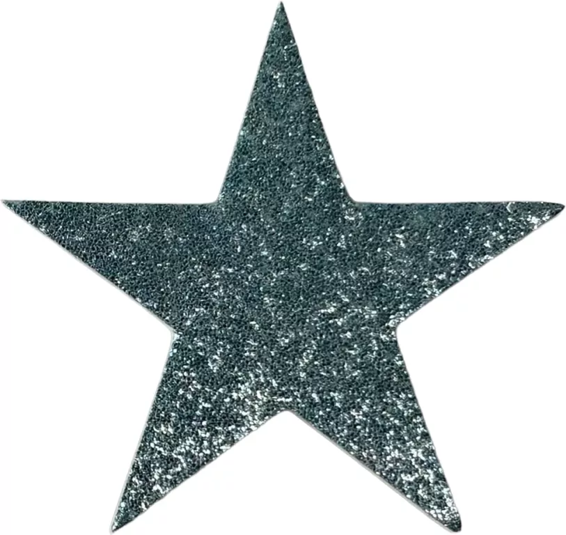 Naklejki brokat piankowe samoprzylepne Stars 36szt - tantis.pl
