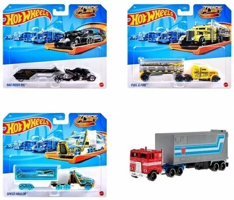 Hot Wheels Track Fleet mix - tantis.pl