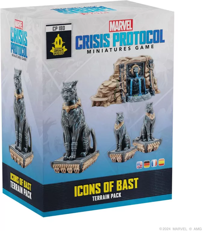Marvel: Crisis Protocol - Icons of Bast Terrain Pack - tantis.pl