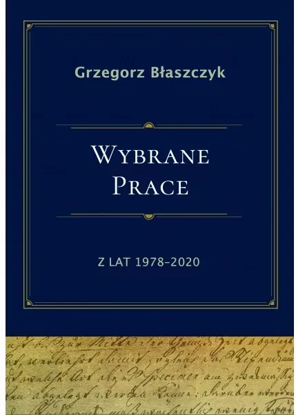 Wybrane prace z lat 1978-2020 - tantis.pl