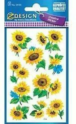 Naklejki papierowe. Słonecznik - tantis.pl