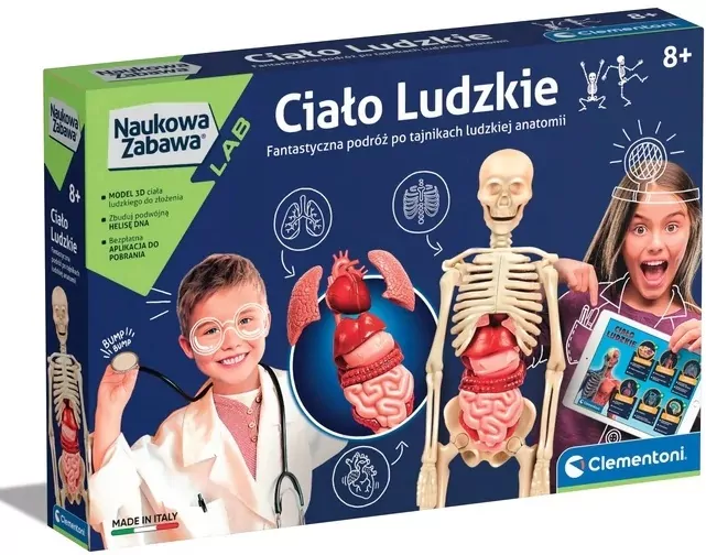 Ciało ludzkie. Naukowa zabawa. 60249 - tantis.pl