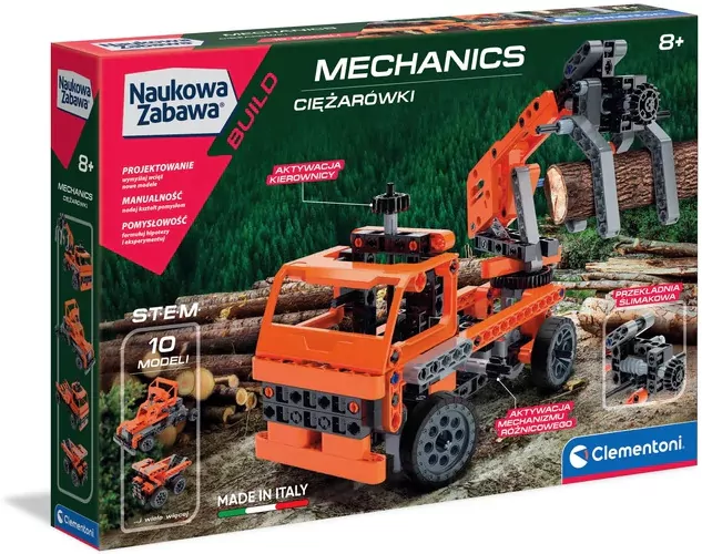 Ciężarówki. Laboratorium mechaniki. Naukowa zabawa. 60992 - tantis.pl