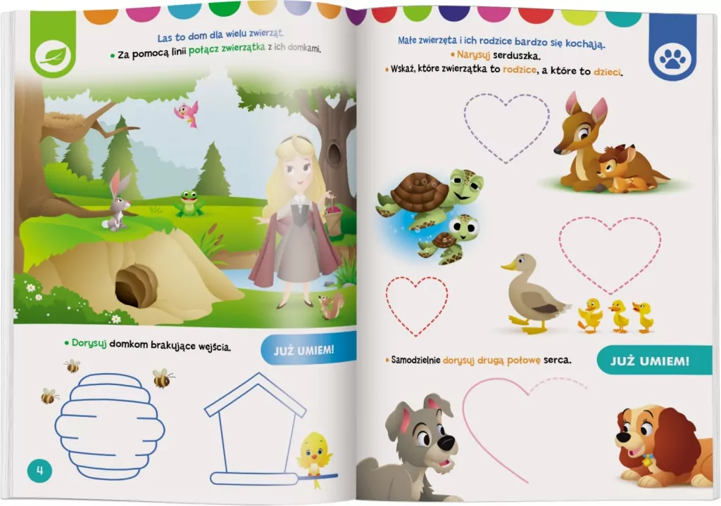 Disney Maluch. Elementarz zwierząt. Ćwiczenia - tantis.pl