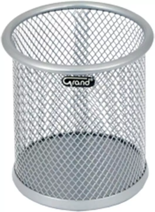 Pojemnik na długopisy GR-004S srebrny GRAND - tantis.pl