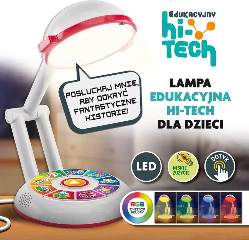 Lisciani. Moja Lampka Edukacyjna interaktywna - tantis.pl