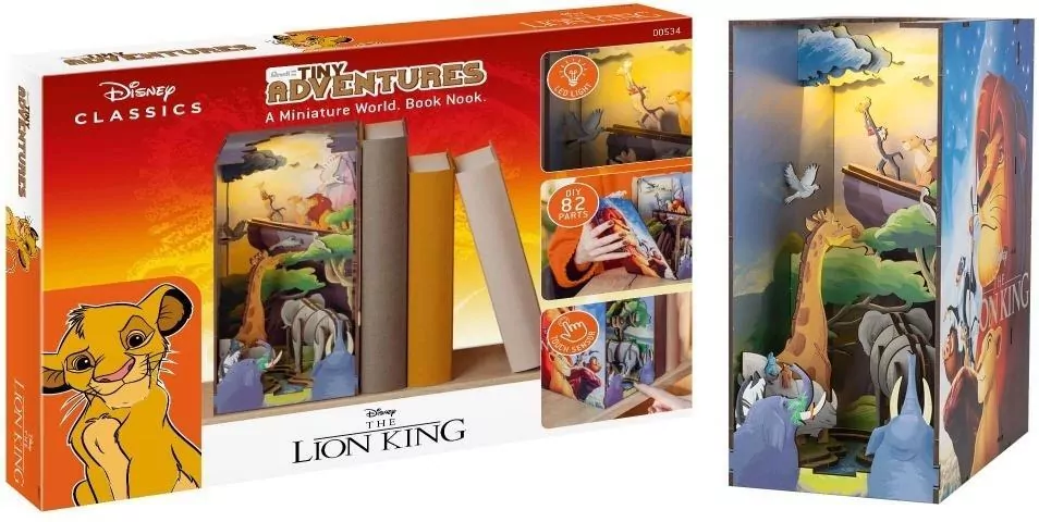 Book Nook - Disney The Lion King: Tiny Adventures - tantis.pl