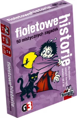 50 mistycznych zagadek. Fioletowe historie. Czarne historie Junior