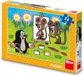 Puzzle Krecik maluje portret 24el - tantis.pl