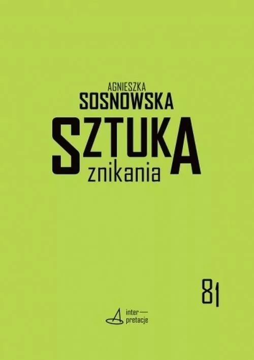 Sztuka znikania - tantis.pl