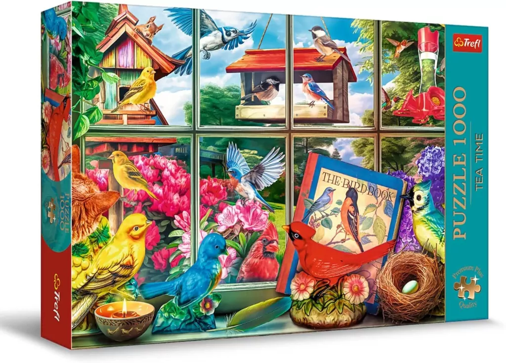 Puzzle 1000 Świat ptaków TREFL - tantis.pl