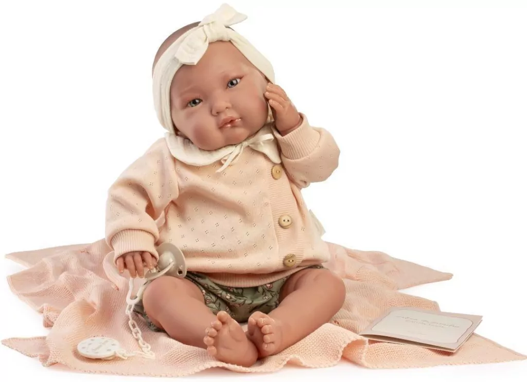 Lalka hiszpańska Reborn Alejandra 52cm - tantis.pl