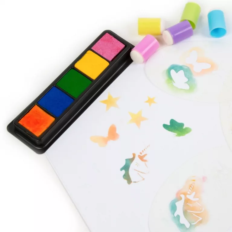 Stempelki cieniujące z szablonami KIDEA - tantis.pl