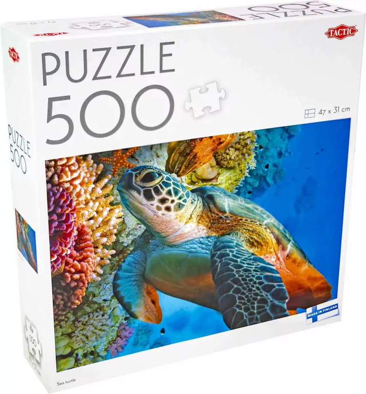 Puzzle 500 Sea Turtle - tantis.pl