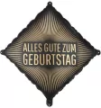 Balon foliowy Alles Gute zum Geburtstag 46x46cm - tantis.pl